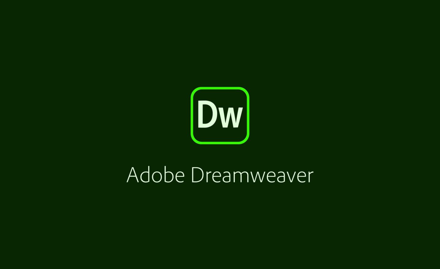 Dreamweaver（Dw）2021软件安装教程